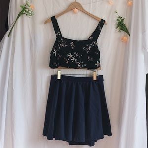 Dark Blue Skirt